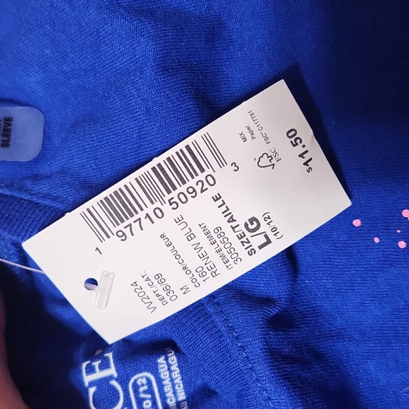 The Children's Place Blue Gaming Tee with Headphones - Picture 4 of 4